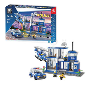 Duża Komenda Policji Klocki Blocki MyPolice 347 el.