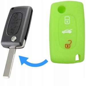 Citroen Peugeot Etui Silikonowe Fluorescencyjne