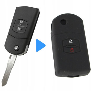 Mazda 2 3 5 6 Rx8 Cx7 Etui Pokrowiec Silikonowy 2p