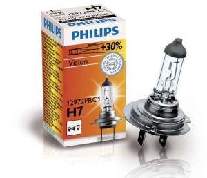 Żarówka Philips H7 Vision +30% 12v 55w - 1 Szt