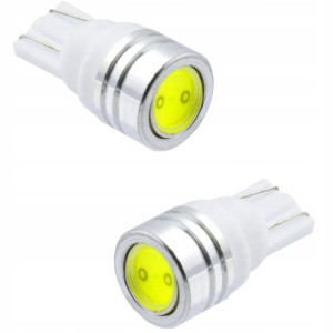Postojówki W5w Cob 2xchip Led T10 5500 Xenon White