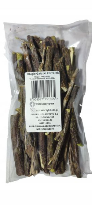 Długie Gałązki Porzeczki 100g Królik Gryzoń Gryzak