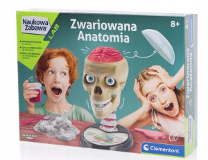 Clementoni Zwariowana Anatomia czaszka mózg 8+