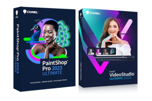 Upust -50% PaintShop® Pro 2023 Ultimate + VideoStudio® 2023 Ultimate bundle
