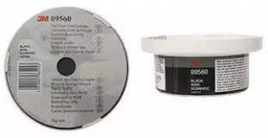 3M 09560 Puder kontrolny czarny 50g
