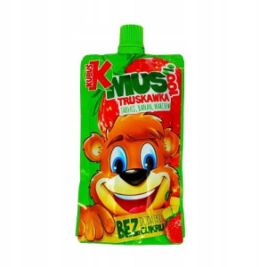 Kubuś Mus Truskawka Jabłko Banan Marchew 100g