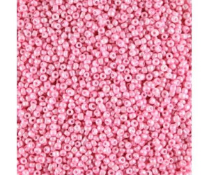 KORALIKI DROBNE SEEDS 2mm SZKLANE 30 gram NB5 różowe