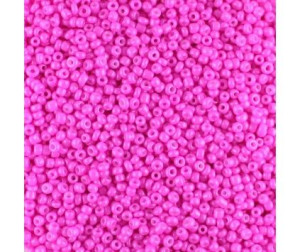 KORALIKI DROBNE SEEDS 2mm SZKLANE 30 gram NB6 różowe