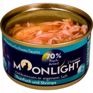 Moonlight Dinner nr 7 Tuńczyk i Krewetki 80 g