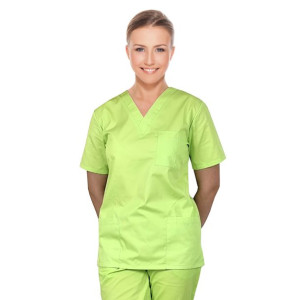 Bluza chirurgiczna limonka roz. M