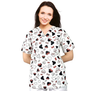 Bluza medyczna bawełna 100% wzór W28 (1046.1) roz. XXS