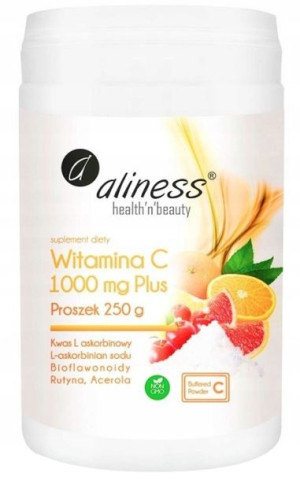 Aliness Witamina C Z Bioflawonoidami W Proszku