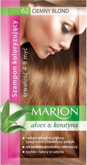 ciemny blond