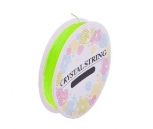 Gumka Żyłka do Bransoletek Zielony Neon 0,8mm 10m