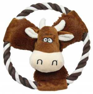 Zabawka dla psa RING maskotka KROWA 20cm