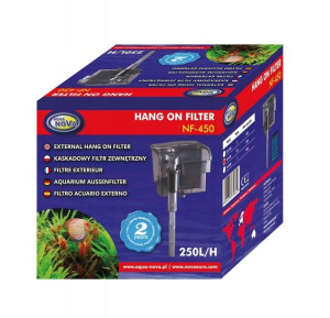 AQUA NOVA FILTR KASKADOWY NF-450 Zewnętrzny skimme
