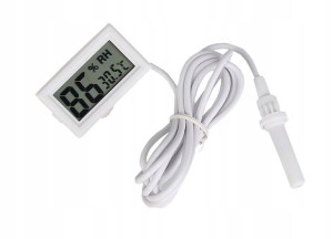 Higrometr termometr elektroniczny z sondą cyfrowy