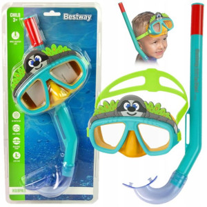 Zestaw Do Nurkowania Dla Dzieci Maska Rurka 3-6lat