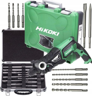 Młotowiertarka SDS Plus DH26PC2 Hikoki + WIERTŁA