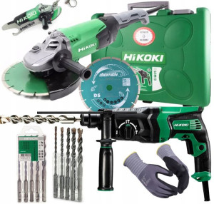 Hikoki Szlifierka G23sw2 Młotowiertarka Dh26pc2