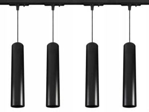 4x Lampa Oprawa LED GU10 Zwis Szynoprzewód 2m