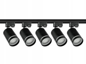 Lampa Szynowa Sufitowa 5x Reflektor Tuba GU10 2m