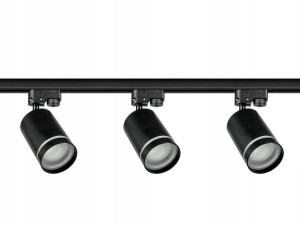Lampa Szynowa Sufitowa 3x Reflektor Tuba GU10 1m