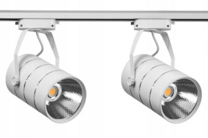 Oświetlenie szynowe 2x lampa biała 23W 3000K 1,5m