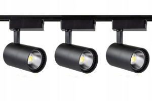Zestaw szynowy 3x Reflektor 20W LED 3000K Szyna 1m