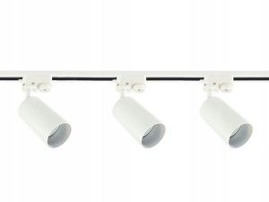 3x Lampa szynowa LED Spot Reflektor Tuba GU10 1,5m