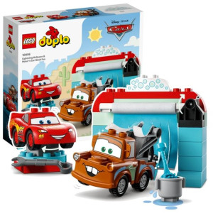 Lego Duplo Zygzak McQueen I Złomek Myjnia 10996