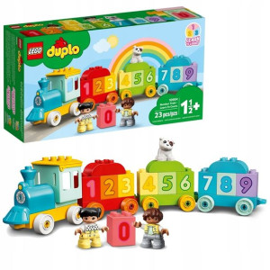 Lego Duplo Pociąg z Cyferkami Nauka Liczenia 10954