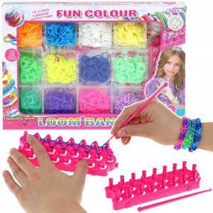 Gumki do Robienia Bransoletek Loom Bands + Krosno