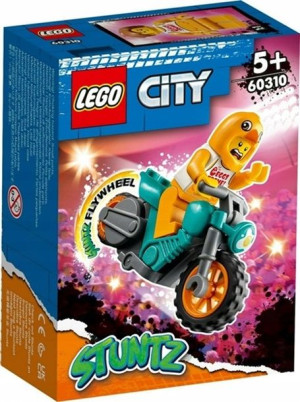 Lego City Motocykl Kaskaderski z Kurczakiem 60310