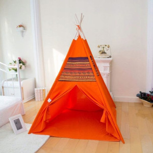 Namiot Indiański dla Dzieci Tipi Wigwam Domek Okno