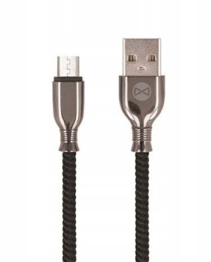 Kabel USB - USB typ C Forever 1 m czarny
