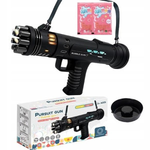 Pistolet Do Baniek Miotacz Maszynka Automat + Płyn