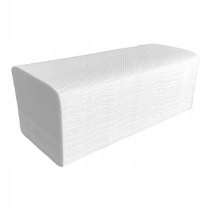 Ręcznik papierowy ZZ składany celuloza biały 2W