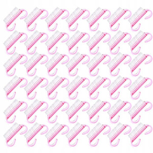 50x Szczoteczka do paznokci manicure pyłu z rączką