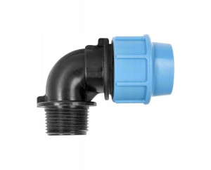 Pe Pn16 Kolano 90 Stopni 50 Mm X 11/2 Gz