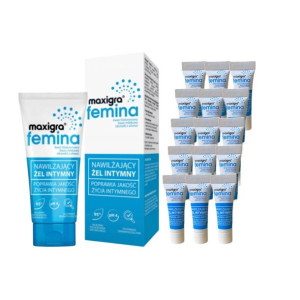 MAXIGRA FEMINA Nawilżający Żel intymny 75ml + 75ml GRATIS