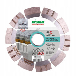 Tarcza diamentowa tnąca 1A1RSS 125mm UNIVERSAL