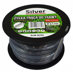Żyłka tnąca Silver S11751 2,7mm 100m