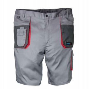 Szorty ochronne XXL/58, szare,Comfort line 190g/m2