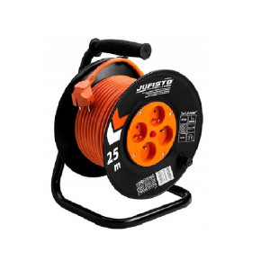 Przedłużacz bębnowy 40m, 3x1,5mm, 1100W, 4 gniazda