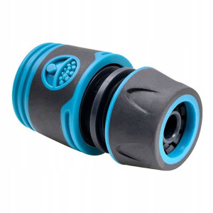 Szybkozłączka z systemem stop 1/2'', soft-grip JUF