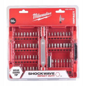 Zestaw bitów 56 szt. Milwaukee