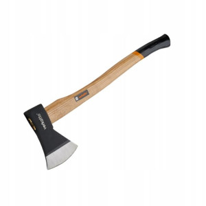 Siekiera z drewnianym trzonkiem 800g 380mm