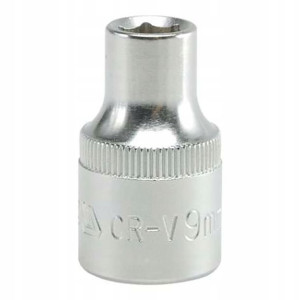 Nasadka sześciokątna, krótka 1/2" 9mm YT-120