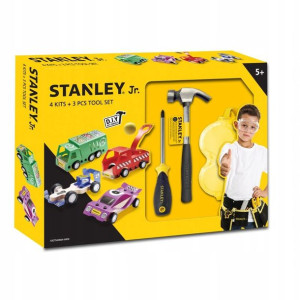 7-częściowy zestaw samochodów i narzędzi Stanley J